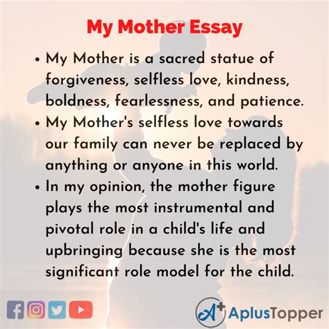 Decide what overall impression you want to convey. . Boy mom essay